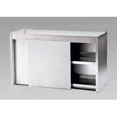 Полка навесная с дверками ПТНД-600 нерж. сталь