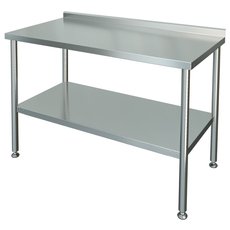 Стол пристенный (с бортом) СП 15*7 (оц.)