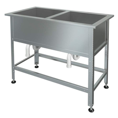 Ванна котломоечная сварная ВК 2/8 (нерж.)