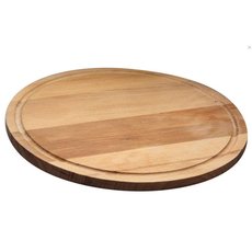 Доска разделочная круглая 290-300х15-20 мм (бук)