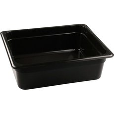 Гастроемкость GN 1/2-100 (черный полипропилен)