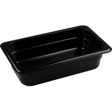 Гастроемкость GN 1/4-65 (черный полипропилен)