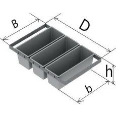 Хлебная форма 4Л12 с ручками