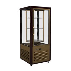 Шкаф холодильный кондитерский Полюс R120Cвр Carboma Люкс INOX (D4 VM 120-2)