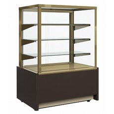 Тепловая витрина Полюс Carboma Flandria KC70 SH 0,9-1 LIGHT (стекло)