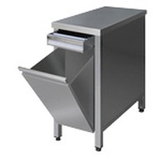 Cтол-тумба с бункером для мусора и нок-боксом Финист