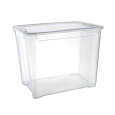 Контейнер 555х390х435 мм с крышкой прозрачный