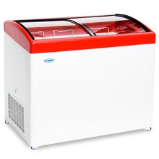 Морозильный ларь Снеж МЛГ-250 (красный)