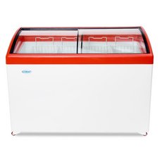 Морозильный ларь Снеж МЛГ-400 (красный)