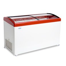Морозильный ларь Снеж МЛГ-500 (красный)