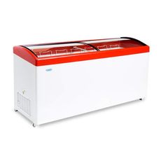 Морозильный ларь Снеж МЛГ-700 (красный)