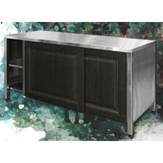 Стол-тумба Финист с дверцами купе из МДФ