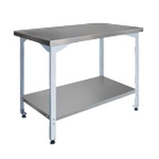 Стол производственный Финист СПБ (1500х400х850) полка окраш.
