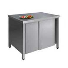 Стол-тумба с раздвижными дверцами Финист СТПк (1500х600х850)