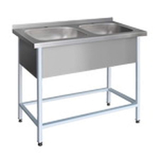 Ванна моечная цельнотянутая Финист ВМЭц-2 (1200х600х850)