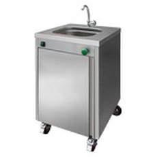 Рукомойник автономный напольный Финист РА-500 (нерж, 500х500х850)