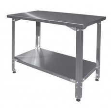 Стол производственный Финист СПН (6 стоек, 2000х700х850) полка сплошная