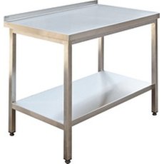 Стол производственный СППН-2 120/70 (с бортом)