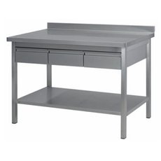 Стол СППНЯ-2 115/60 (с бортом, 3 ящика)