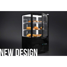 Вертикальная кондитерская витрина Finist Nata N-2 (нерж. сталь)