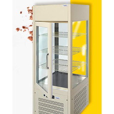 Вертикальная кондитерская витрина Finist Nataly N-1500 (нерж. сталь)