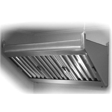 Зонт вытяжной нержавеющий Финист ЗВН-01 (800х700х400)