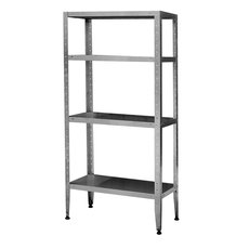 Кухонный стеллаж СКЦР 14/80/60 (полки сплошные)