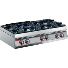 Плита 6-конфорочная 700 серии ANGELO PO 2G0FA0 Газ