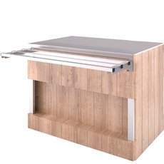 Прилавок нейтральный Refettorio RN10B без полки