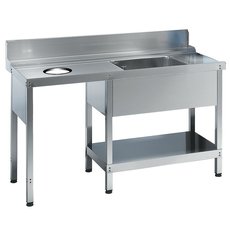 Стол для грязной посуды ANGELO PO TP15FS