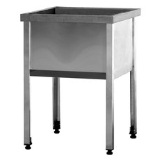 Ванна моечная ВМЦ 12/50 (сварная, 1 секция, без борта)