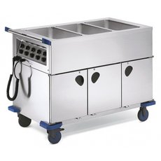 Мармит передвижной закрытый B.PRO SAG-3