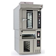 Печь ротационная Bassanina FR MINI COMBI 46.8 ГАЗ + подовая печь + расстойка FR MINI E46.PR