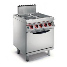 Плита 4-конфорочная 700 серии ANGELO PO 1G1PE2E