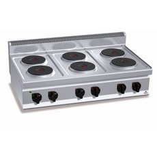 Плита электрическая 6-конфорочная Berto's E7P6B