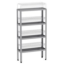 Стеллаж кухонный для тарелок СКТ Э (L=1000)