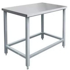 Стол разделочный без борта, с нижней обвязкой СРЦНЭ; ОБ 1200x600