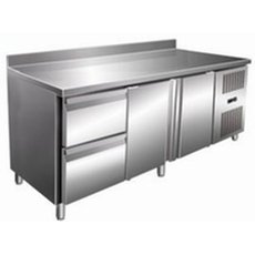 Стол с морозильным шкафом COOLEQ GN3220BT бортик 2 ящика+2 двери