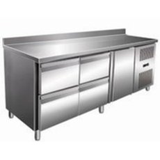 Стол с морозильным шкафом COOLEQ GN3240BT бортик 4 ящика+1 дверь