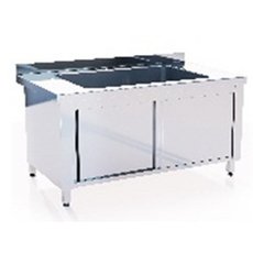 Стол закрытый с ванной СВПШК 1200x600