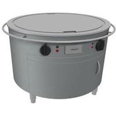 Теппан круглый Casta TEPX2/120E (две зоны нагрева)