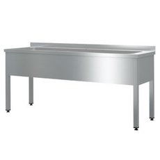 Ванна котломоечная цельнотянутая ВКПШ1 (L=1200) борт 40 мм