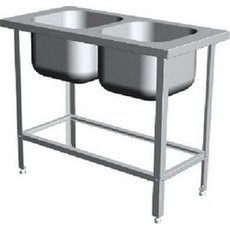 Ванна моечная цельнотянутая ВМЦНS2 1050х530