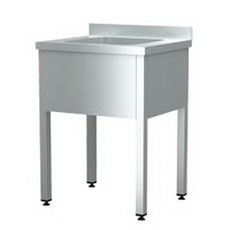 Ванна моечная цельнотянутая ВМПШ1 (L=1000, S=600) борт 40 мм