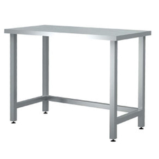 Стол разделочный центральный с нижней обвязкой СРЦНЭ1 ОБ 1300х600