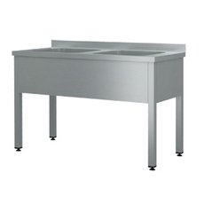 Ванна моечная цельнотянутая ВМПШ2 (L=1300, S=600) борт 40 мм