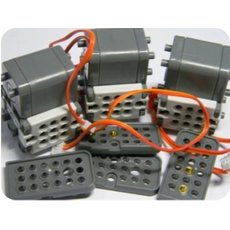 Детский конструктор по образовательной робототехнике "Ресурсный набор РОБОТРЕК "МОТОР ПОСТОЯННОГО ТОКА"