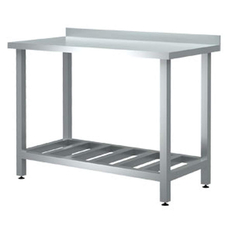 Стол разделочный пристенный с бортом СРПШ; РП 900x700