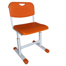 Стул ученический "Киташка", регулируемый,сидение пластик ДВУХСЛОЙНЫЙ ДЫШАЩИЙ