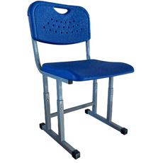 Стул ученический регулируемый,сидение пластик ДВУХСЛОЙНЫЙ ДЫШАЩИЙ